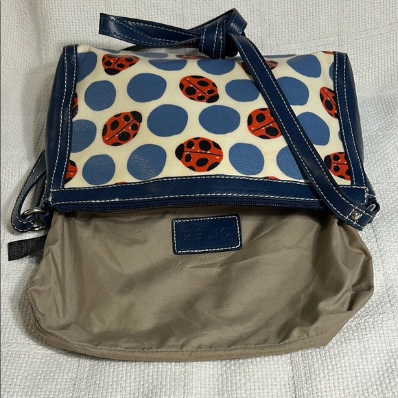 Relic Navy and Cream Ladybug Crossbody Bag - Picture 10 of 15